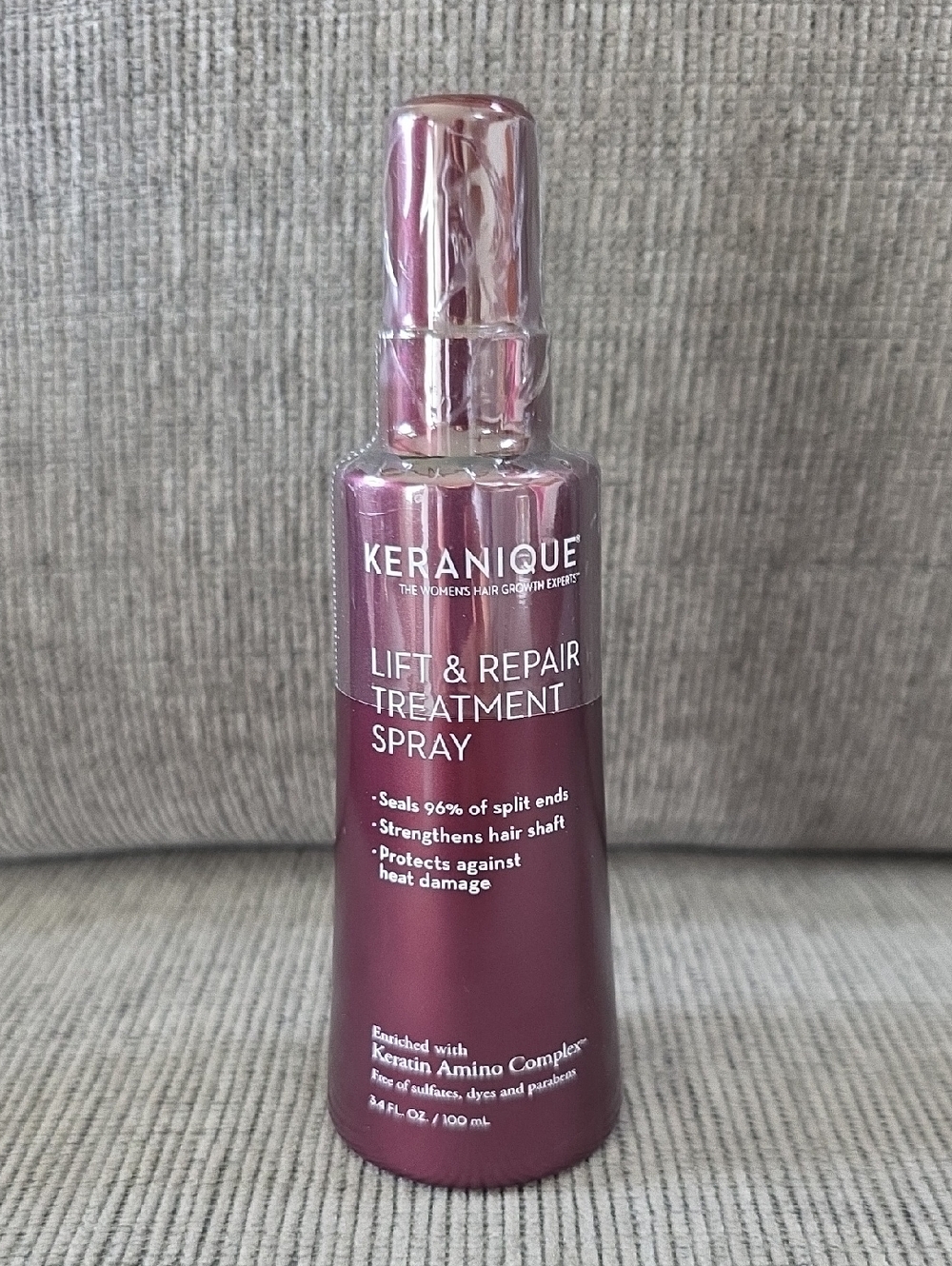 Keranique Lift & Repair Treatment Spray, New, Sealed, 3.4oz.